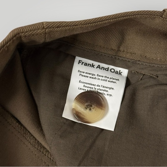 FRANK AND OAK AMELIA BALLOON PANT IN BROWN Sz 4 - Picture 8 of 14